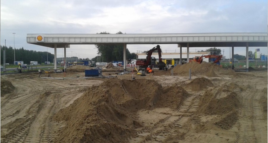 In zeven weken nieuw tankstations bij A16 Dordrecht